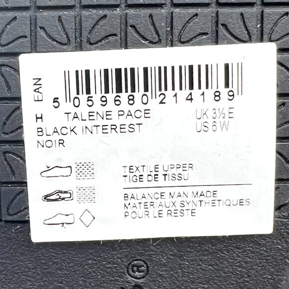 6W 6 WIDE WIDTH Clarks Talen Pace Black Slip Resistant Slip‎ On Clogs Shoes New - Picture 12 of 12